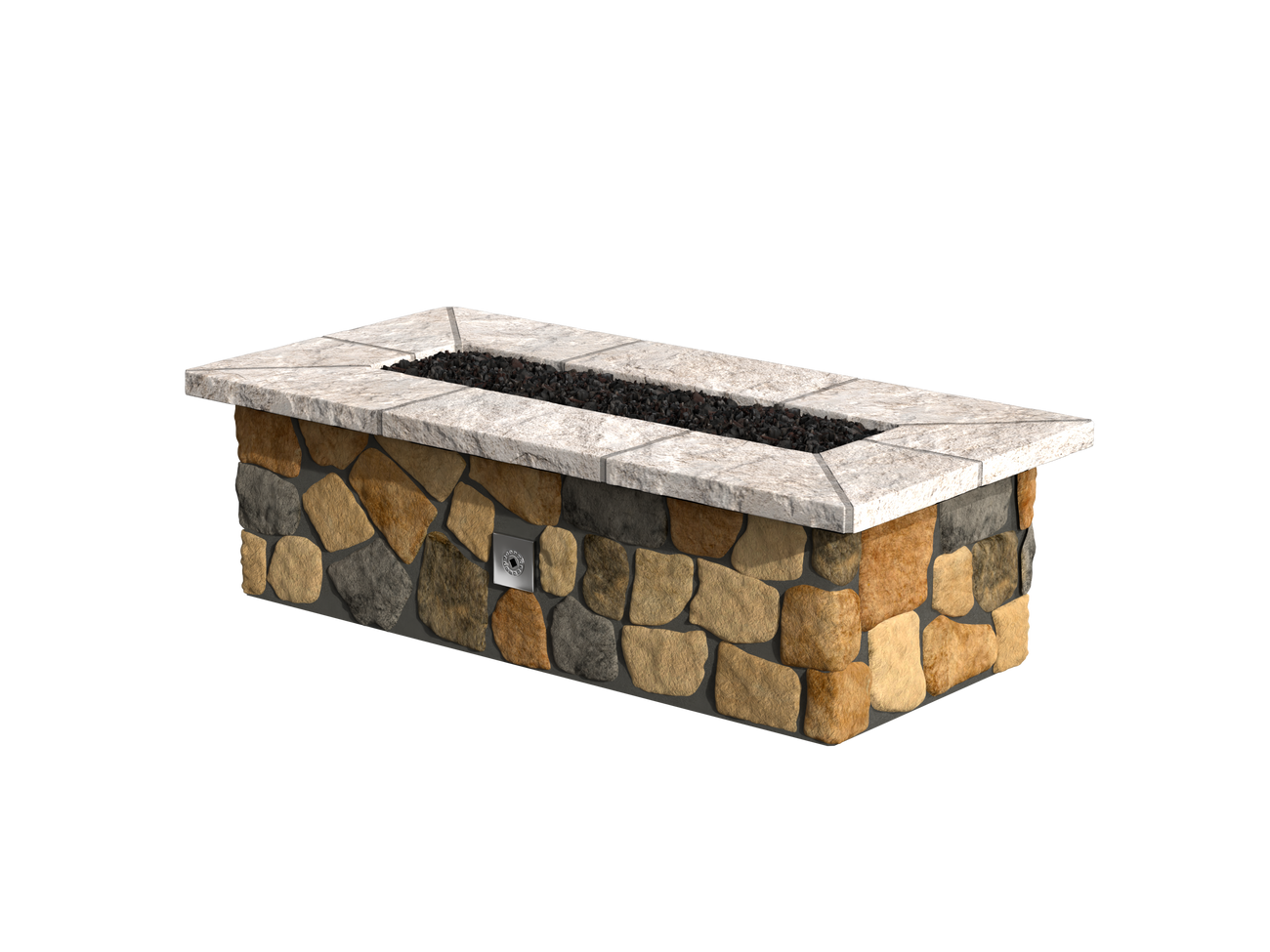 Natural Field Stone / Ash Cap Stone