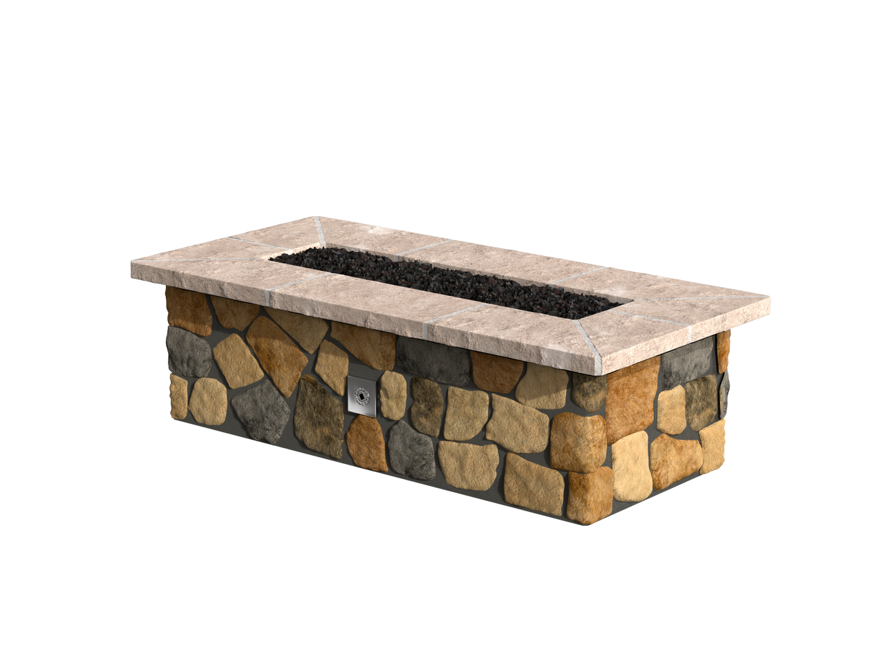 Natural Field Stone / Brown Cap Stone