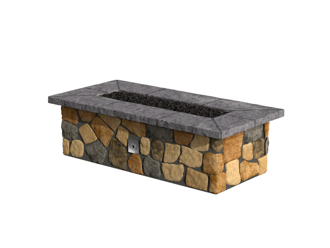 Natural Field Stone / Del Norte Cap Stone