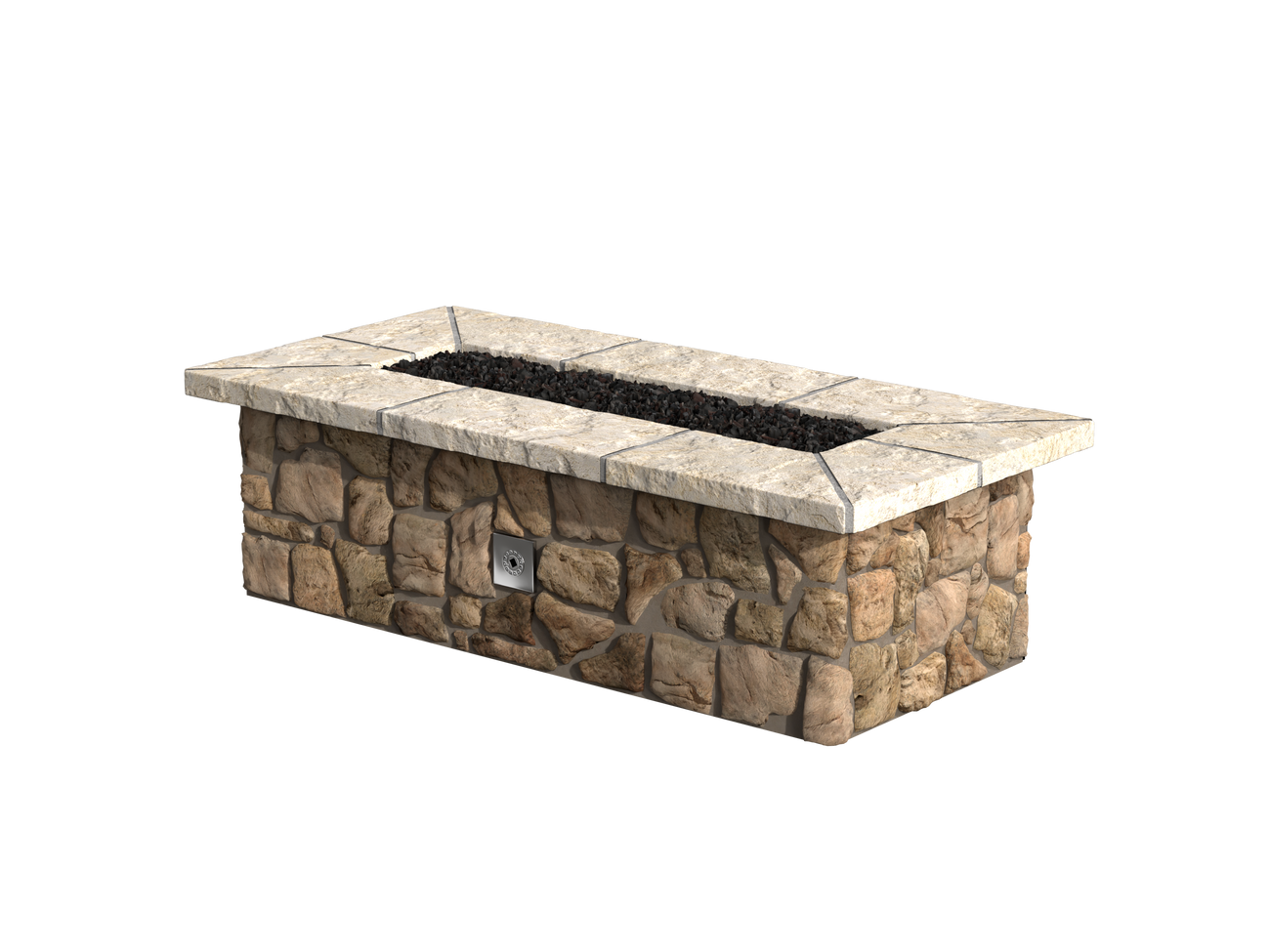 Buff Moss Rock / Natural Cap Stone