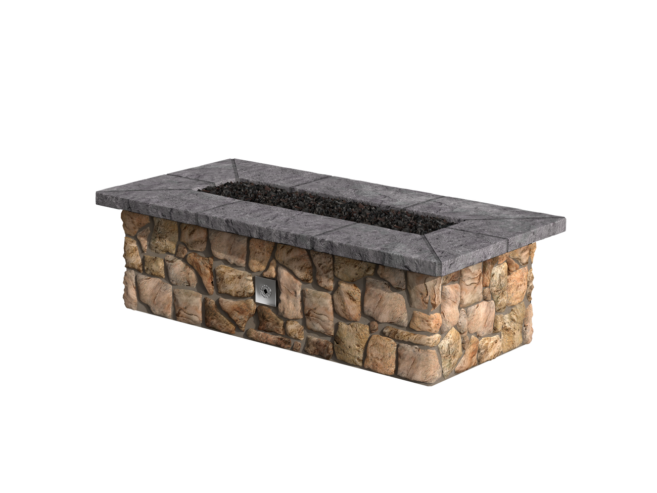 Sienna Moss Rock / Del Norte Cap Stone