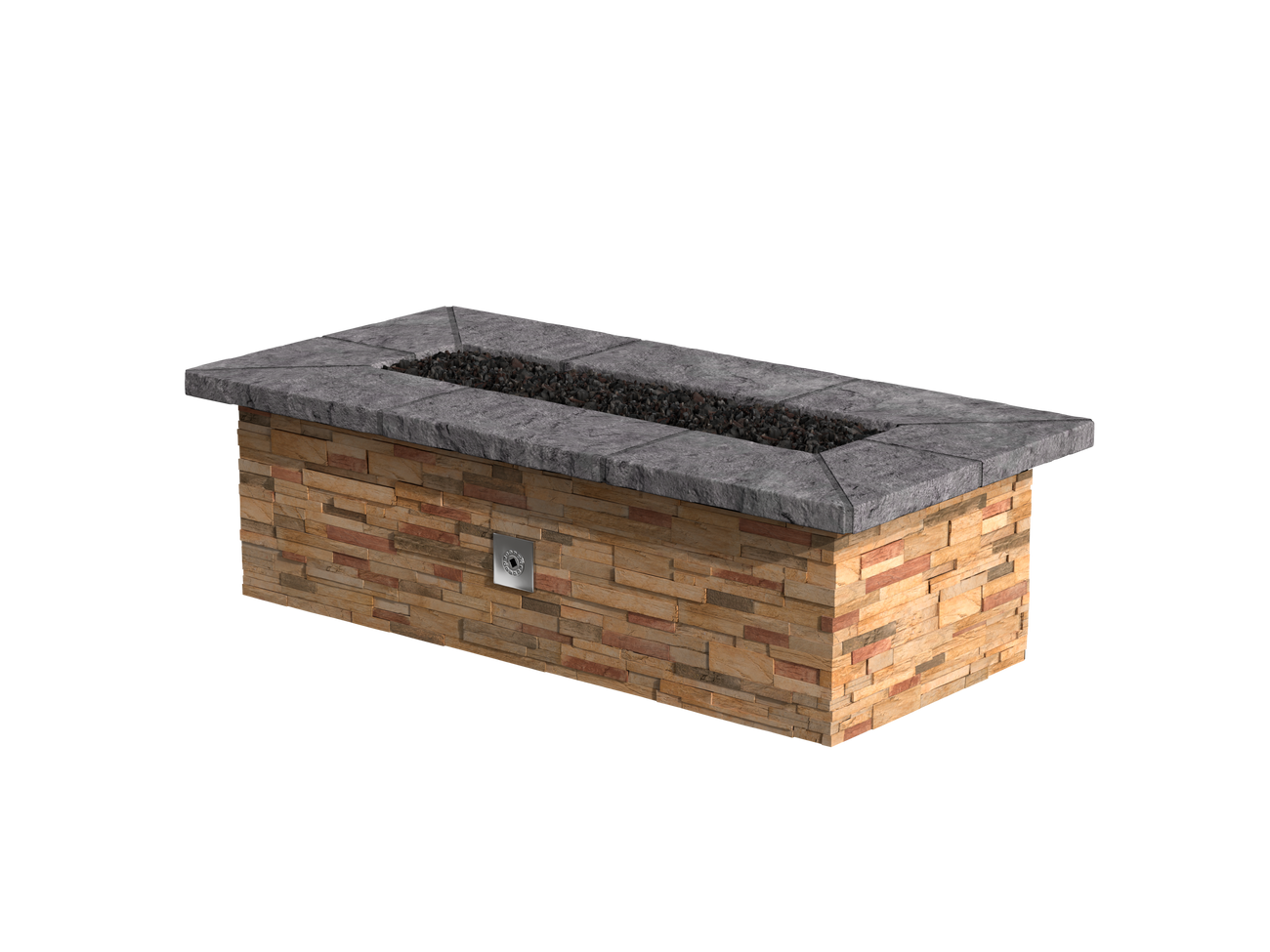 Stonegate Stacked Stone / Del Norte Cap Stone