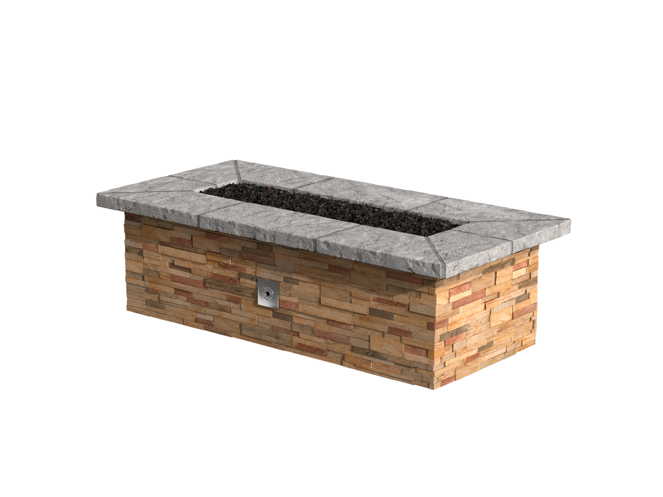 Stonegate Stacked Stone / Grey Cap Stone