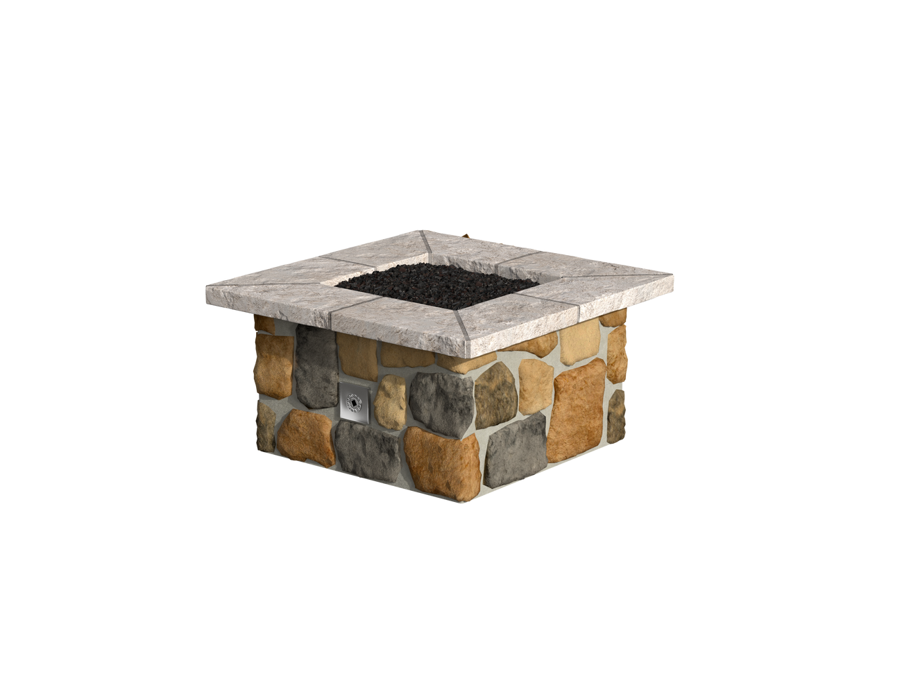 Natural Field Stone / Ash Cap Stone