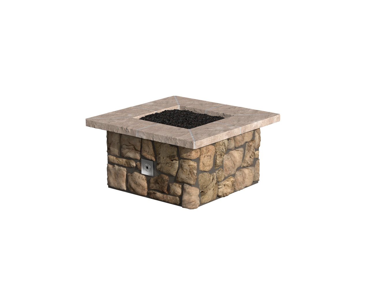 Buff Moss Rock / Brown Cap Stone