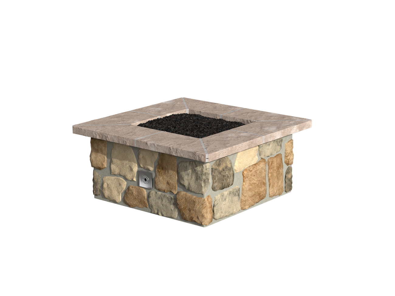 Country Field Stone / Brown Cap Stone