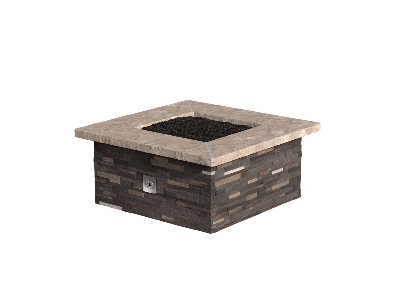 Pinos Creek Stacked Stone / Brown Cap Stone