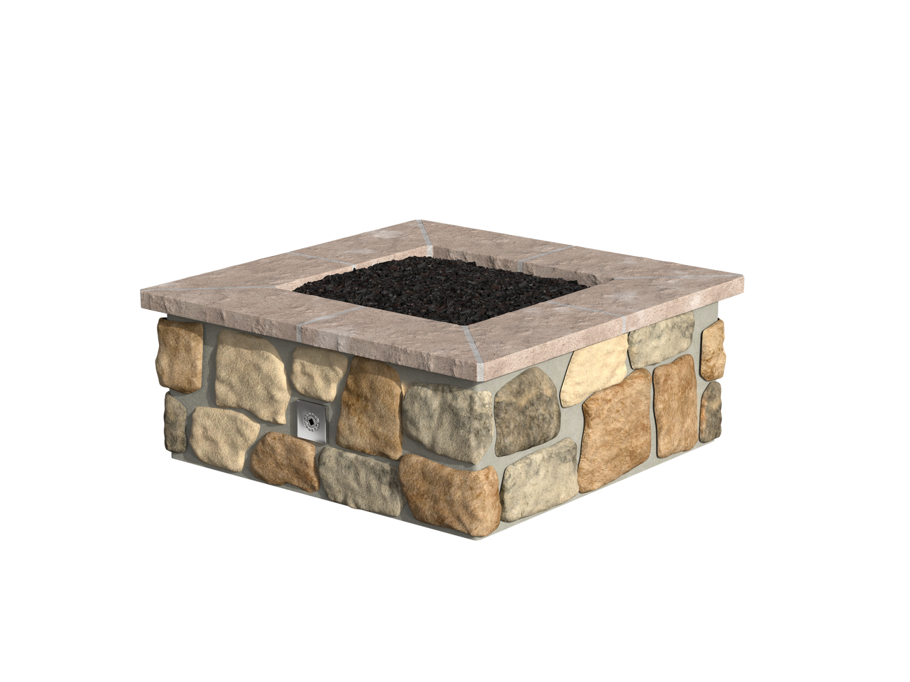Country Field Stone / Brown Cap Stone