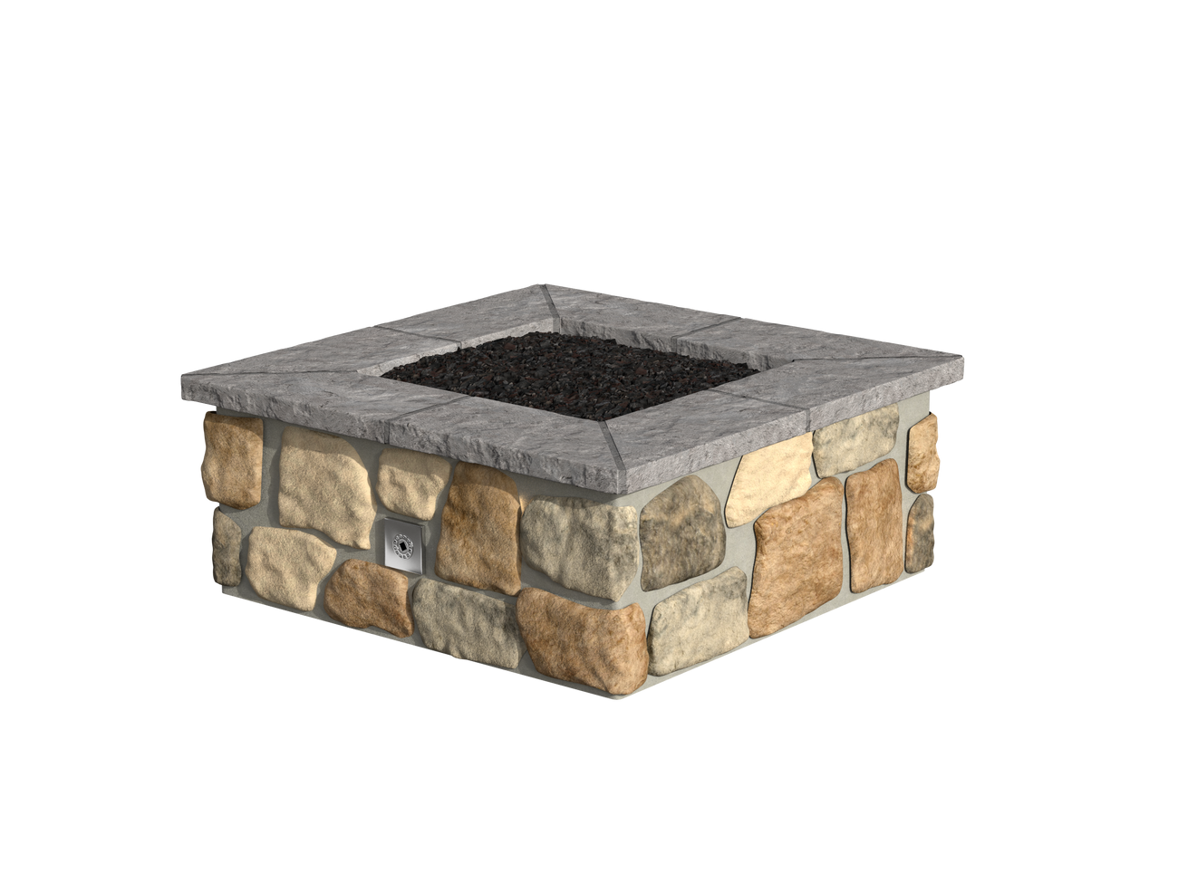Country Field Stone / Grey Cap Stone
