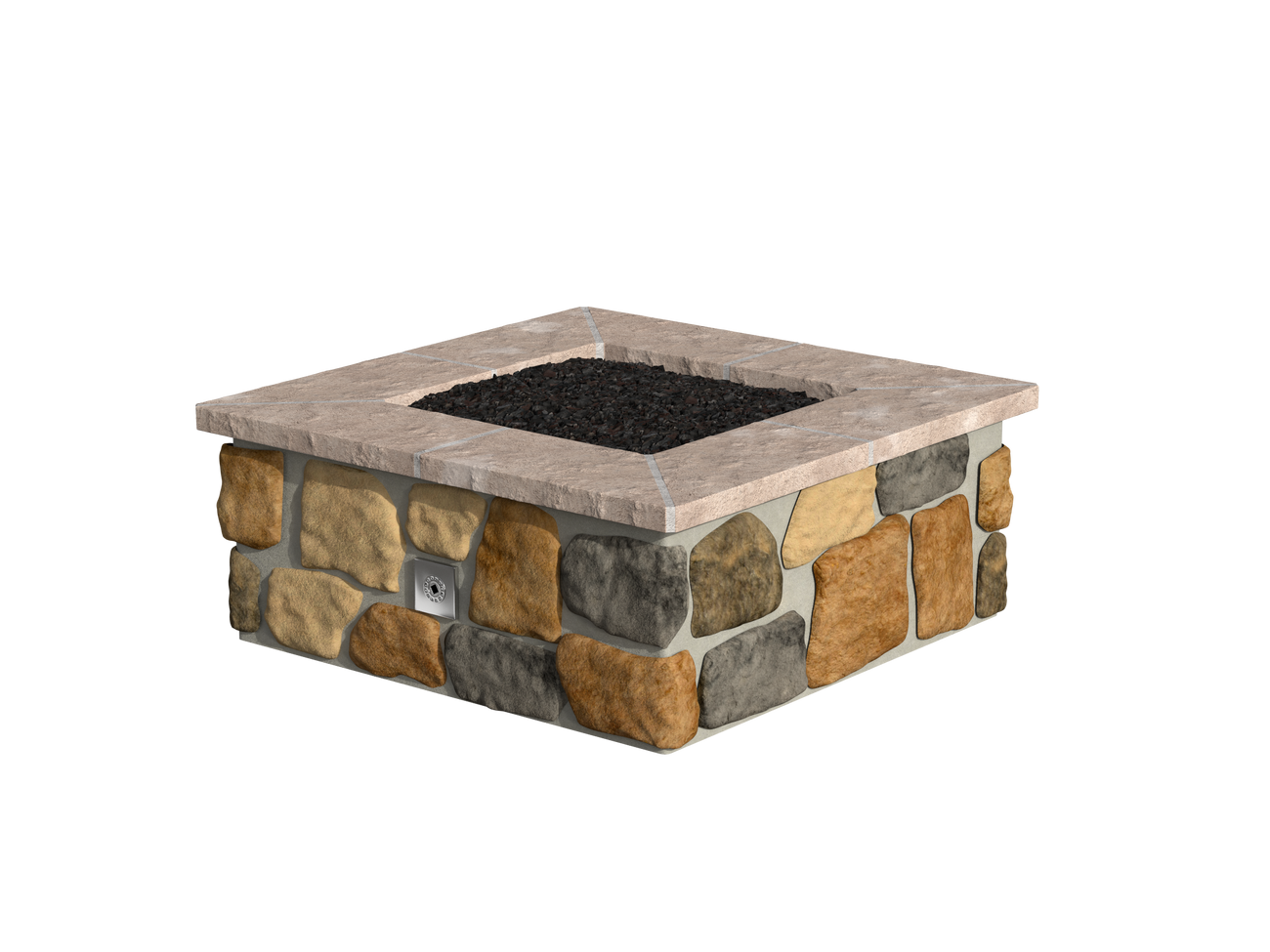 Natural Field Stone / Brown Cap Stone