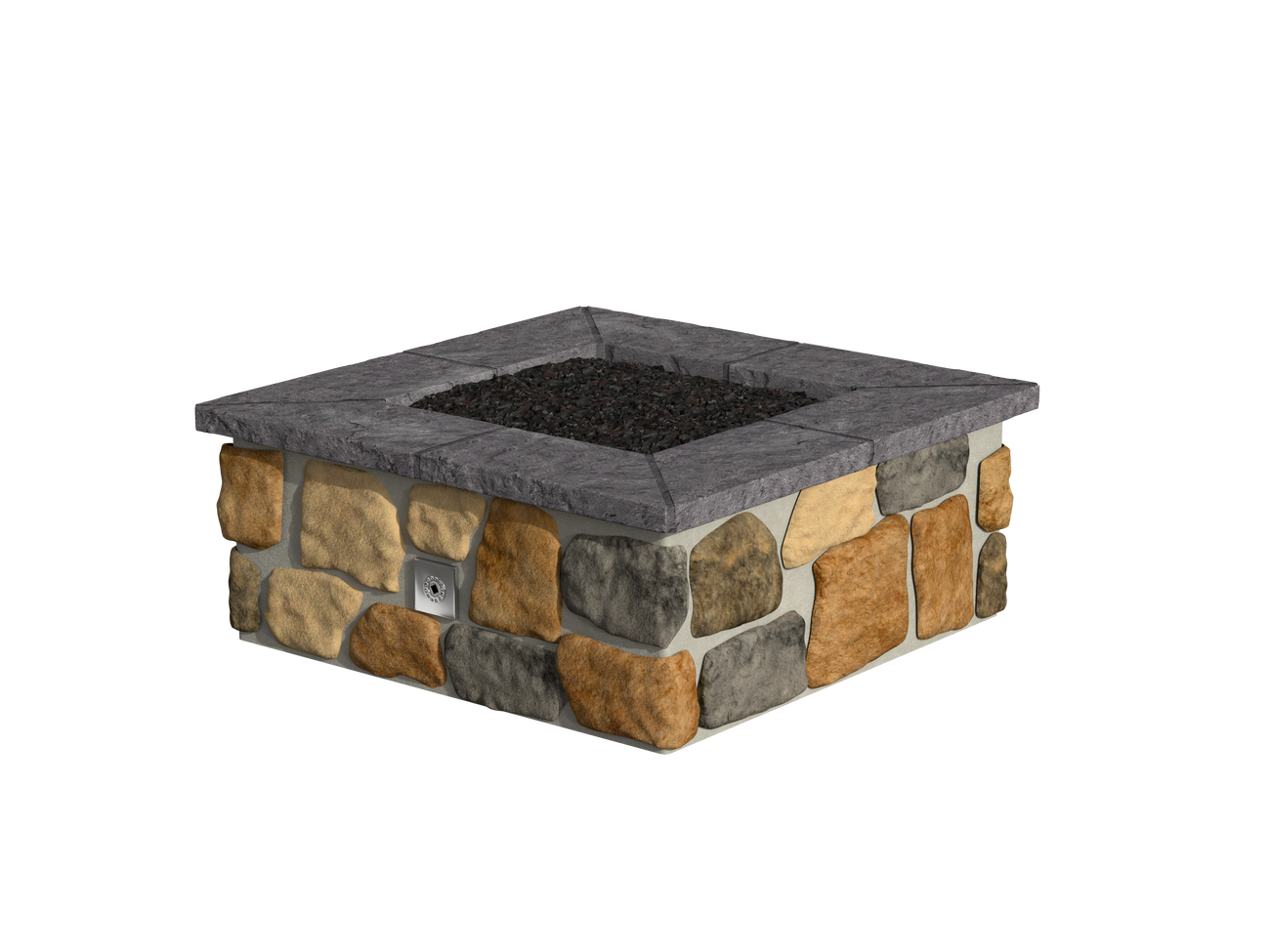 Natural Field Stone / Del Norte Cap Stone