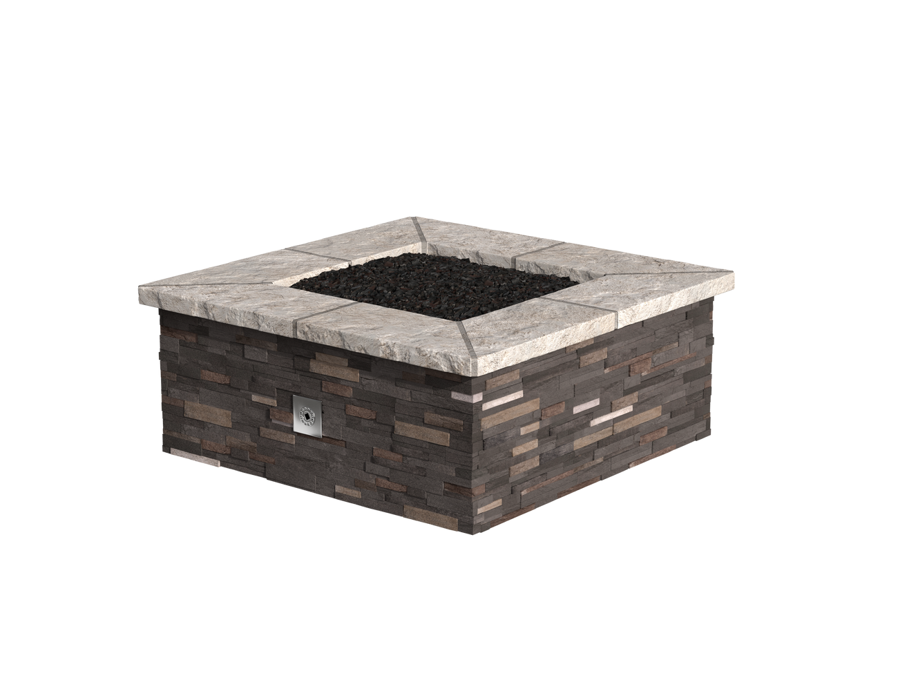 Pinos Creek Stacked Stone / Ash Cap Stone