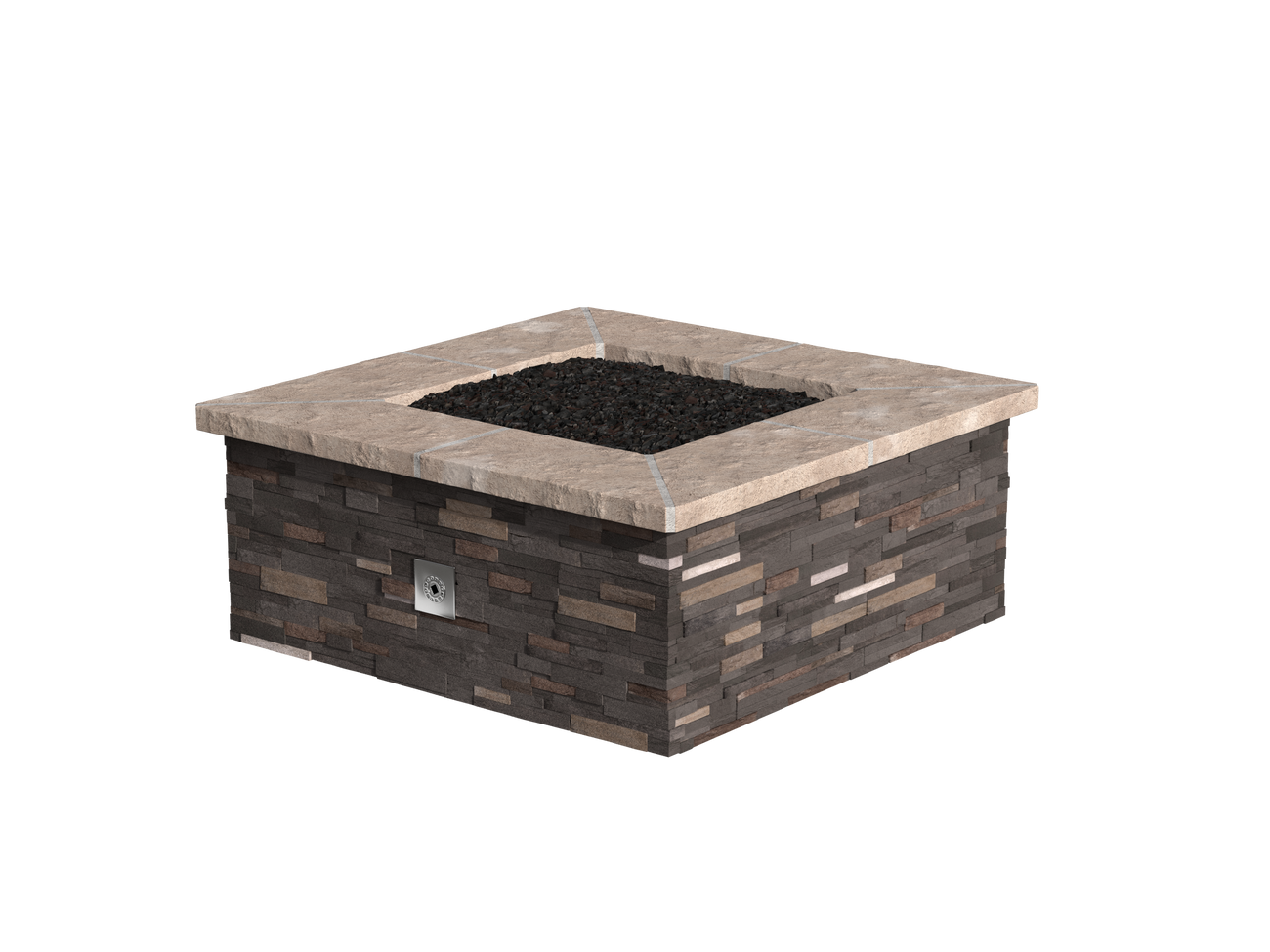 Pinos Creek Stacked Stone / Brown Cap Stone