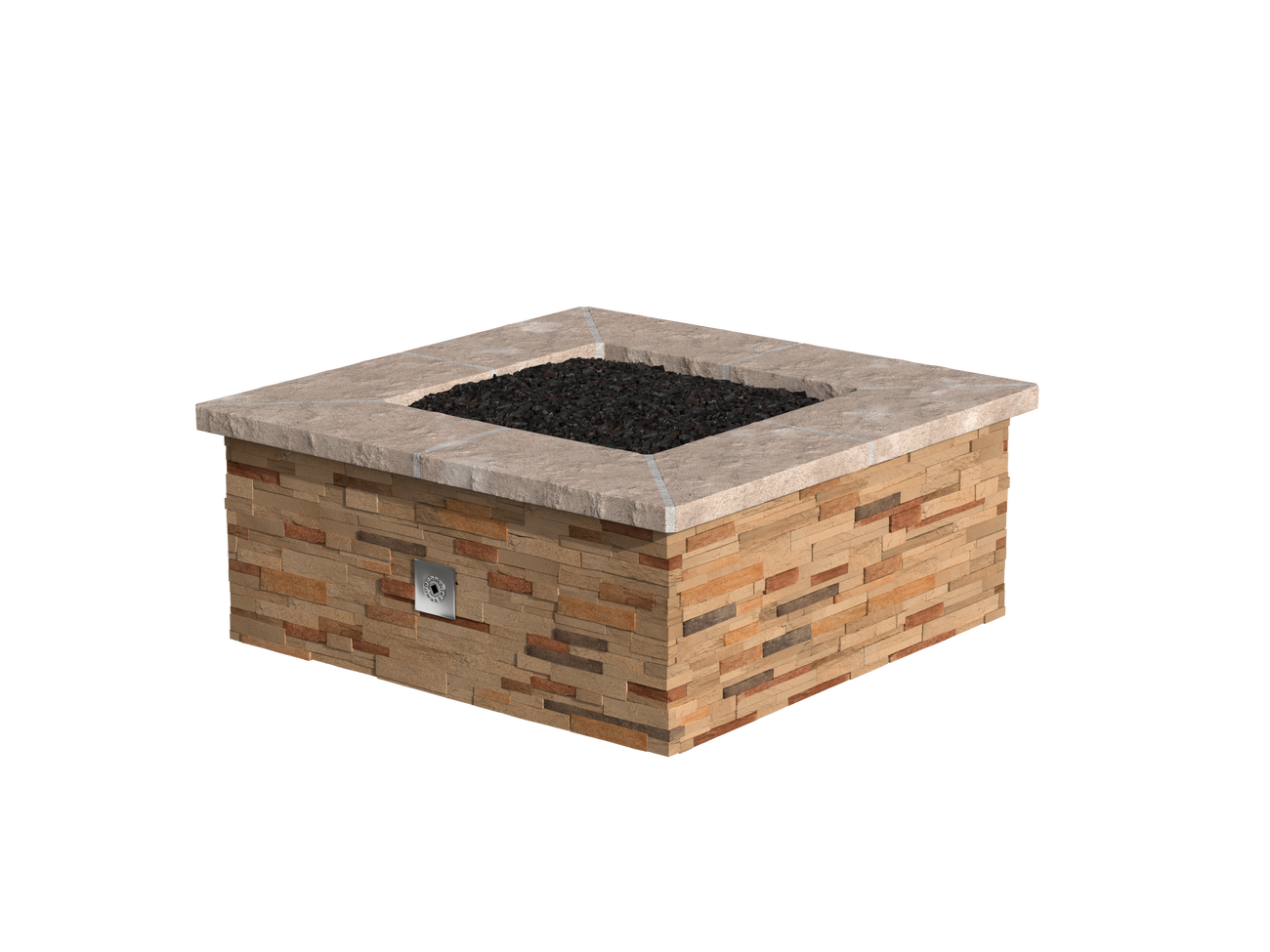 Stonegate Stacked Stone / Brown Cap Stone
