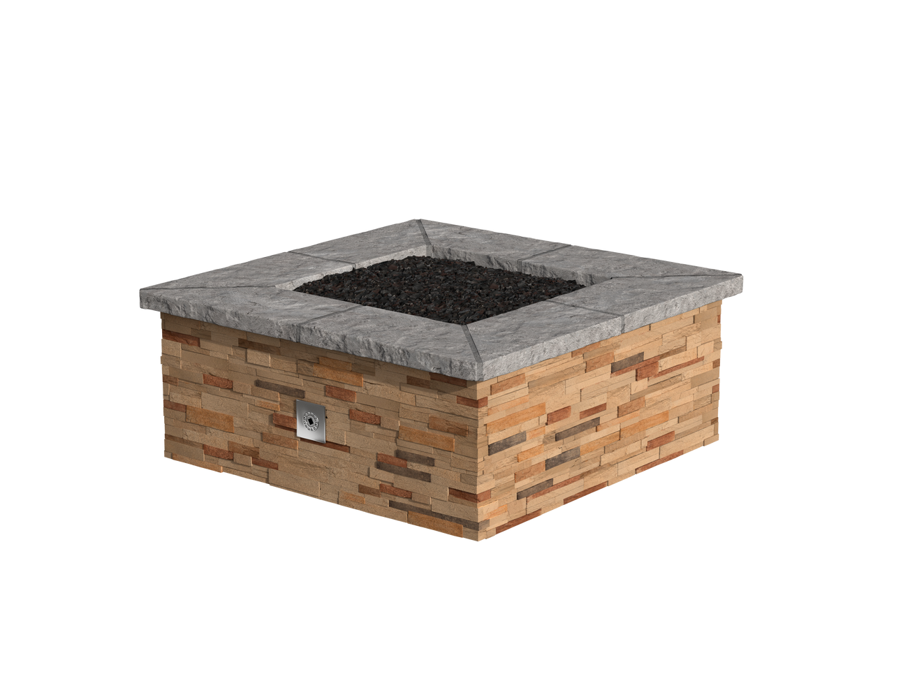 Stonegate Stacked Stone / Grey Cap Stone