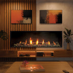 Urbana U75 Tall Gas Fireplace