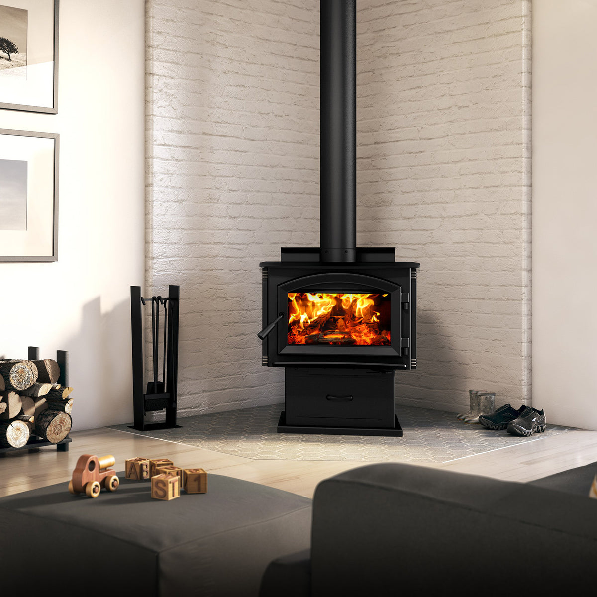 Enerzone  Solution 1.7 Wood Stove