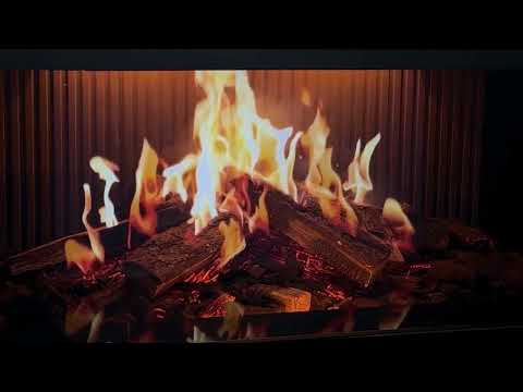 video of the Uptown U43H holographic electric fireplace