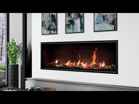 Enviro C60 Tall Linear Gas Fireplace