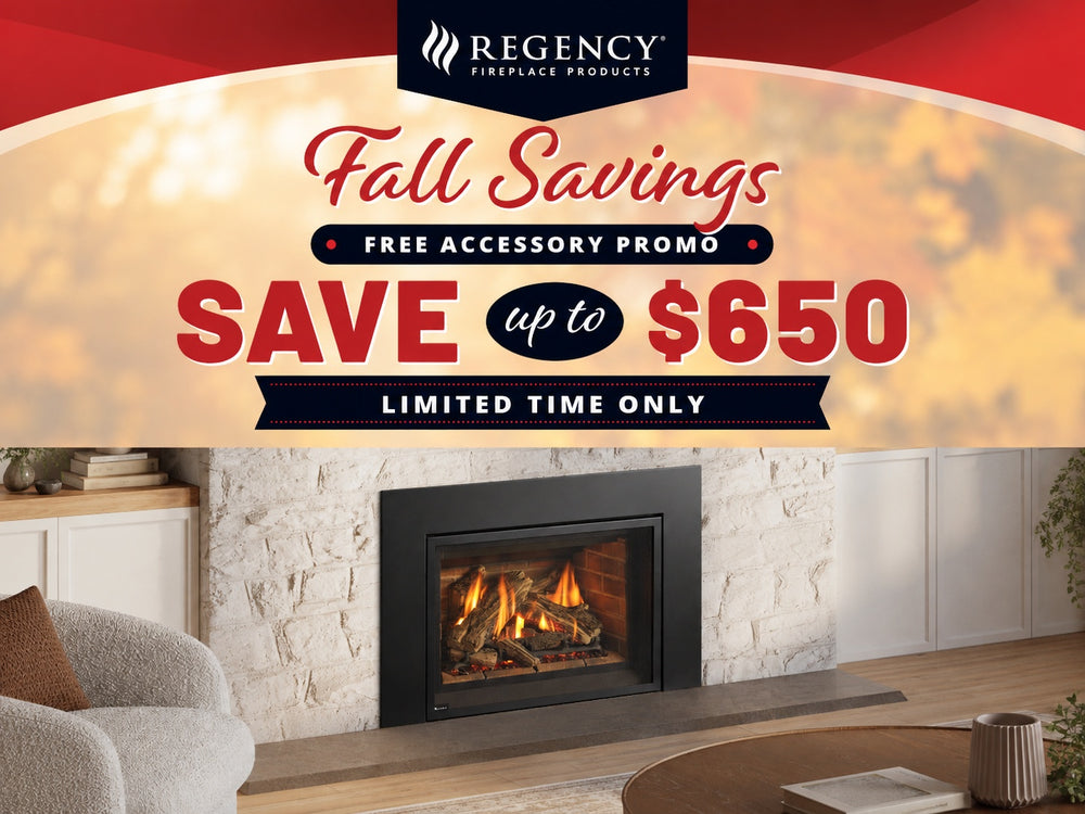 Regency Fireplace Fall Promo