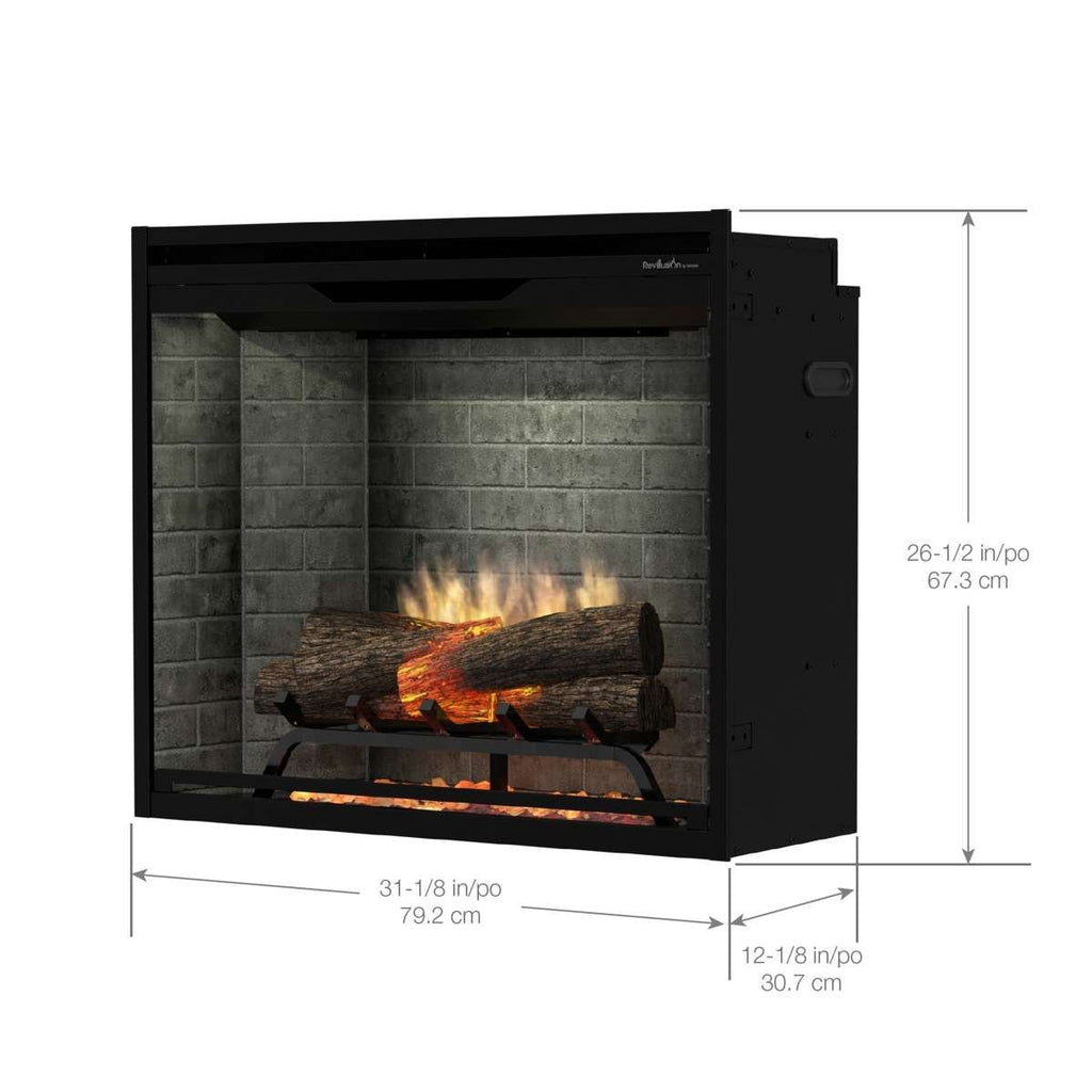 Dimplex Revillusion 30" Electric Fireplace