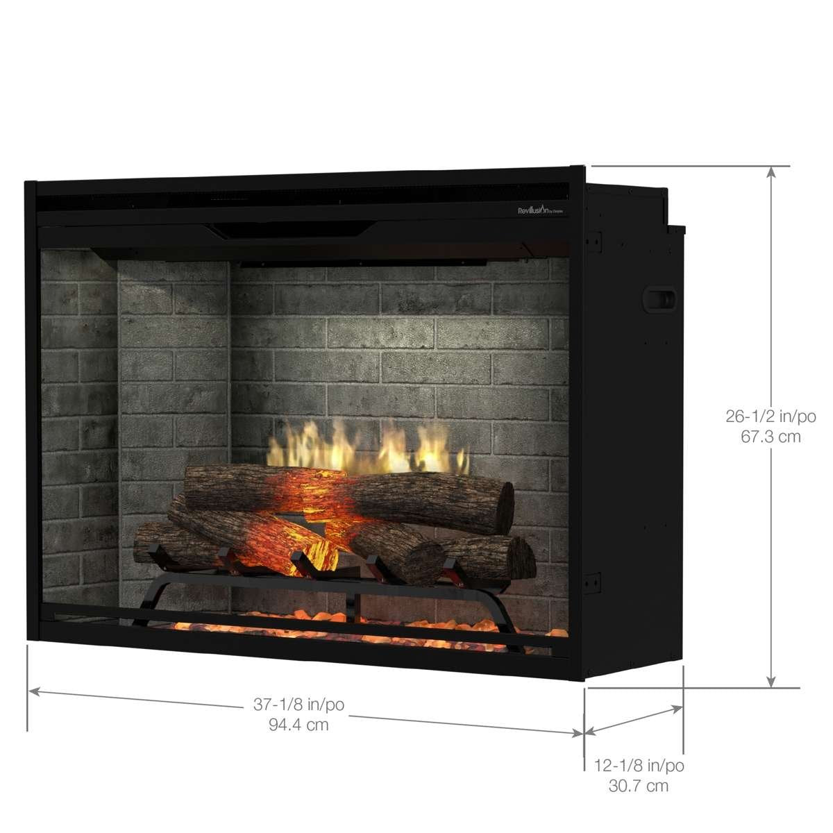 Dimplex Revillusion 36" Electric Fireplace