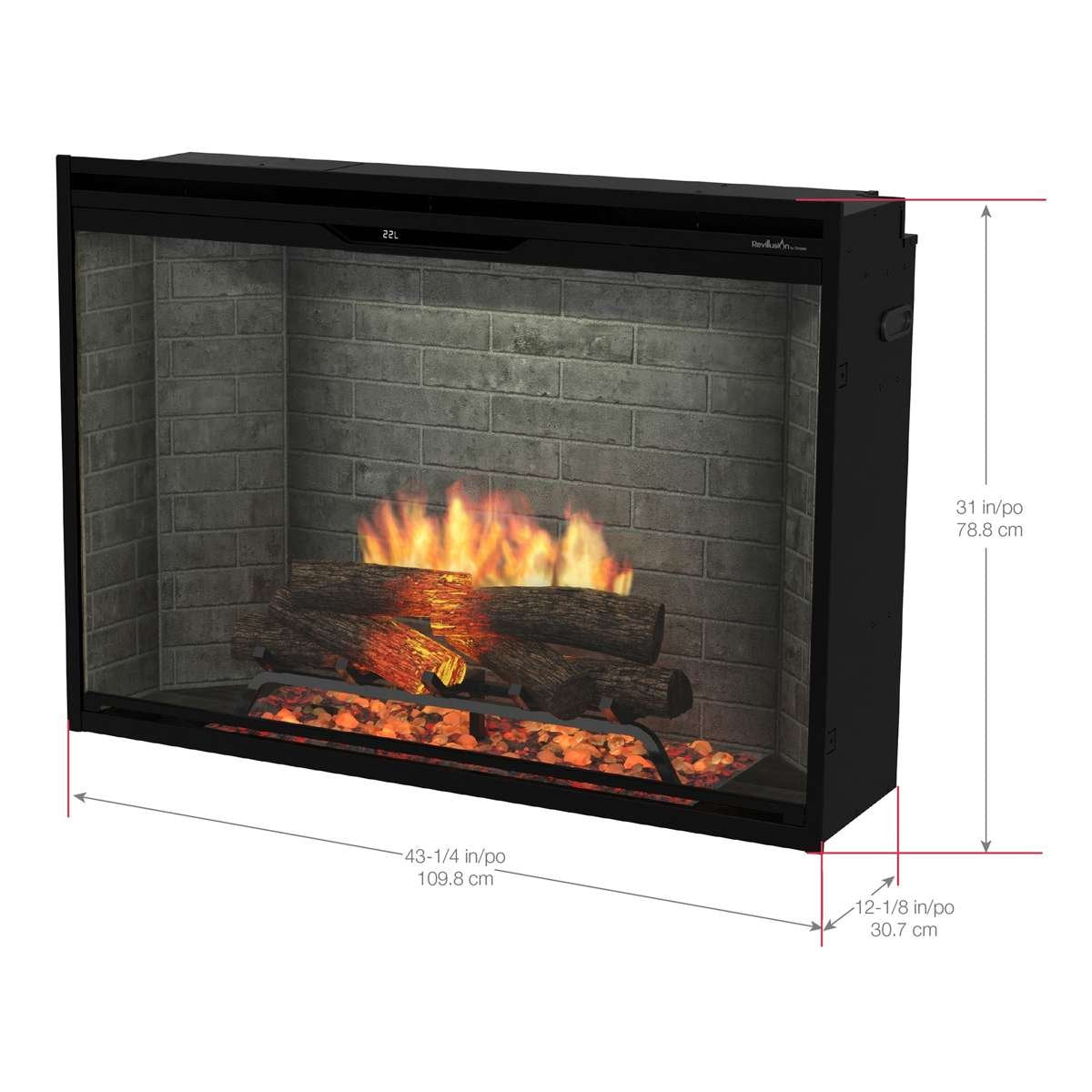 Dimplex Revillusion 42" Electric Fireplace