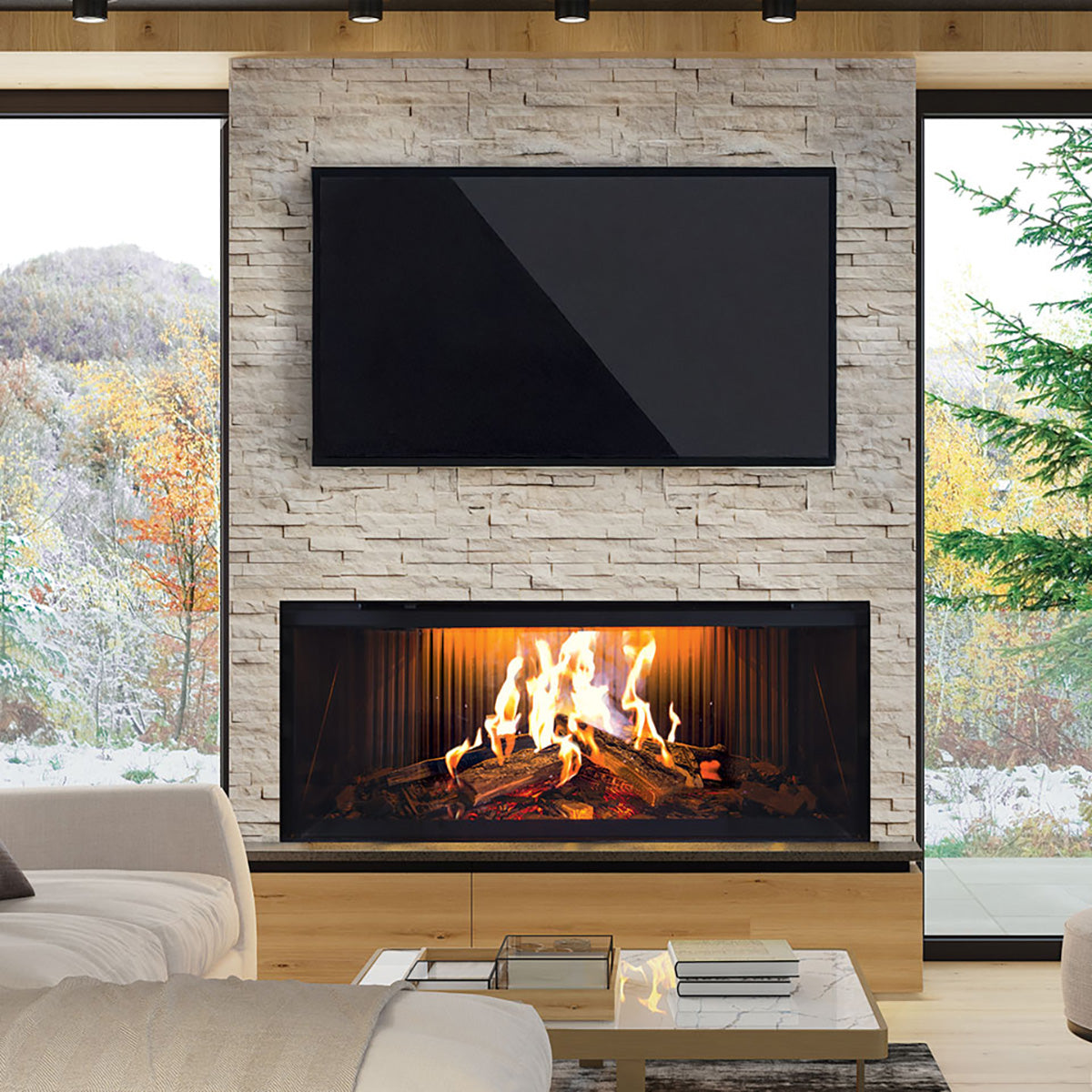 Uptown U43H Holographic Electric Fireplace