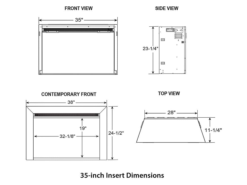 35-inch-Dimensions