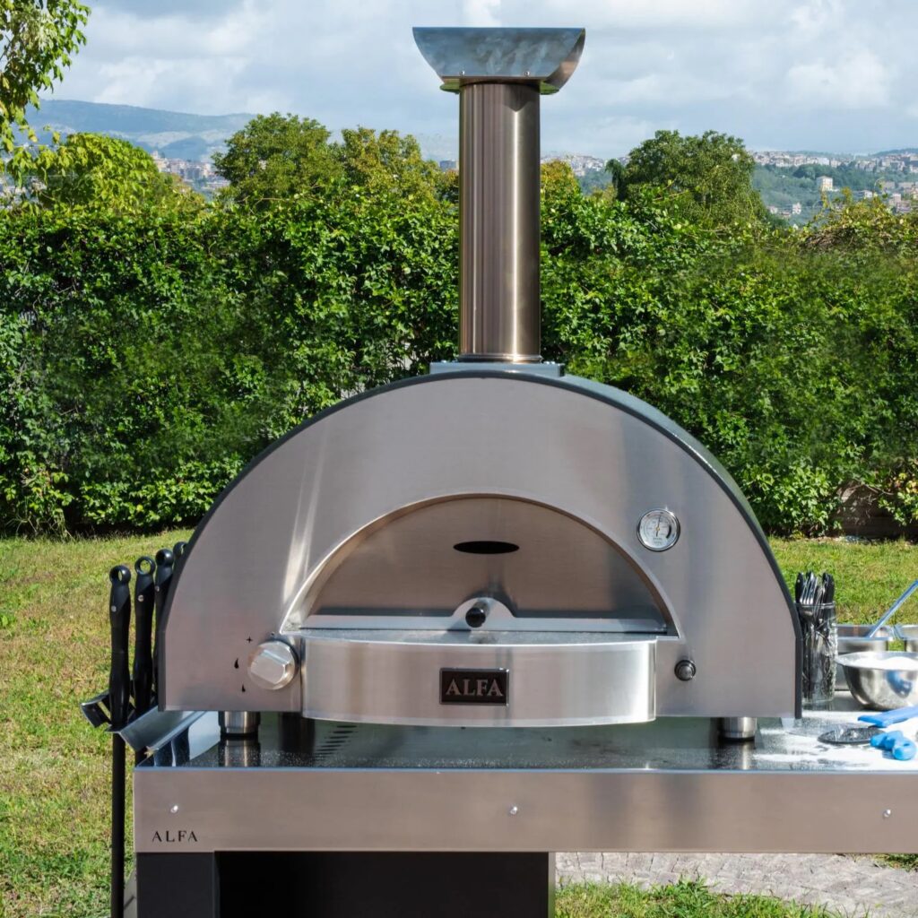 Alfa Classico 2 Pizze Gas Pizza Oven - Thumbnail 2